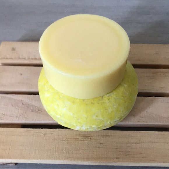 Lemon Shampoo bar & Conditioner bar bundle/ Mountain Mom Soap Co - Picture 4 of 6